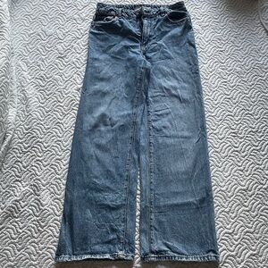 GARAGE light wash baggy jeans
